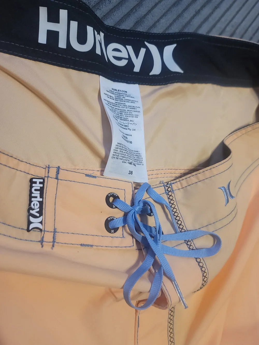 Hurley Men’s Orange Boardshorts - Phantom Swim Trunks